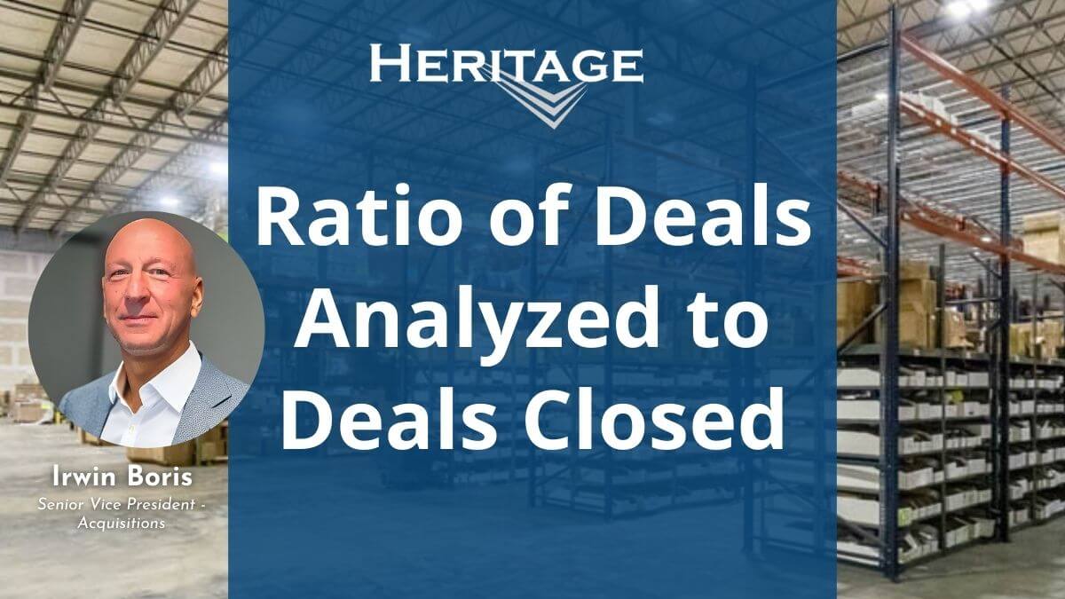 07-Ratio of Deals Analyzed to Deals Closed